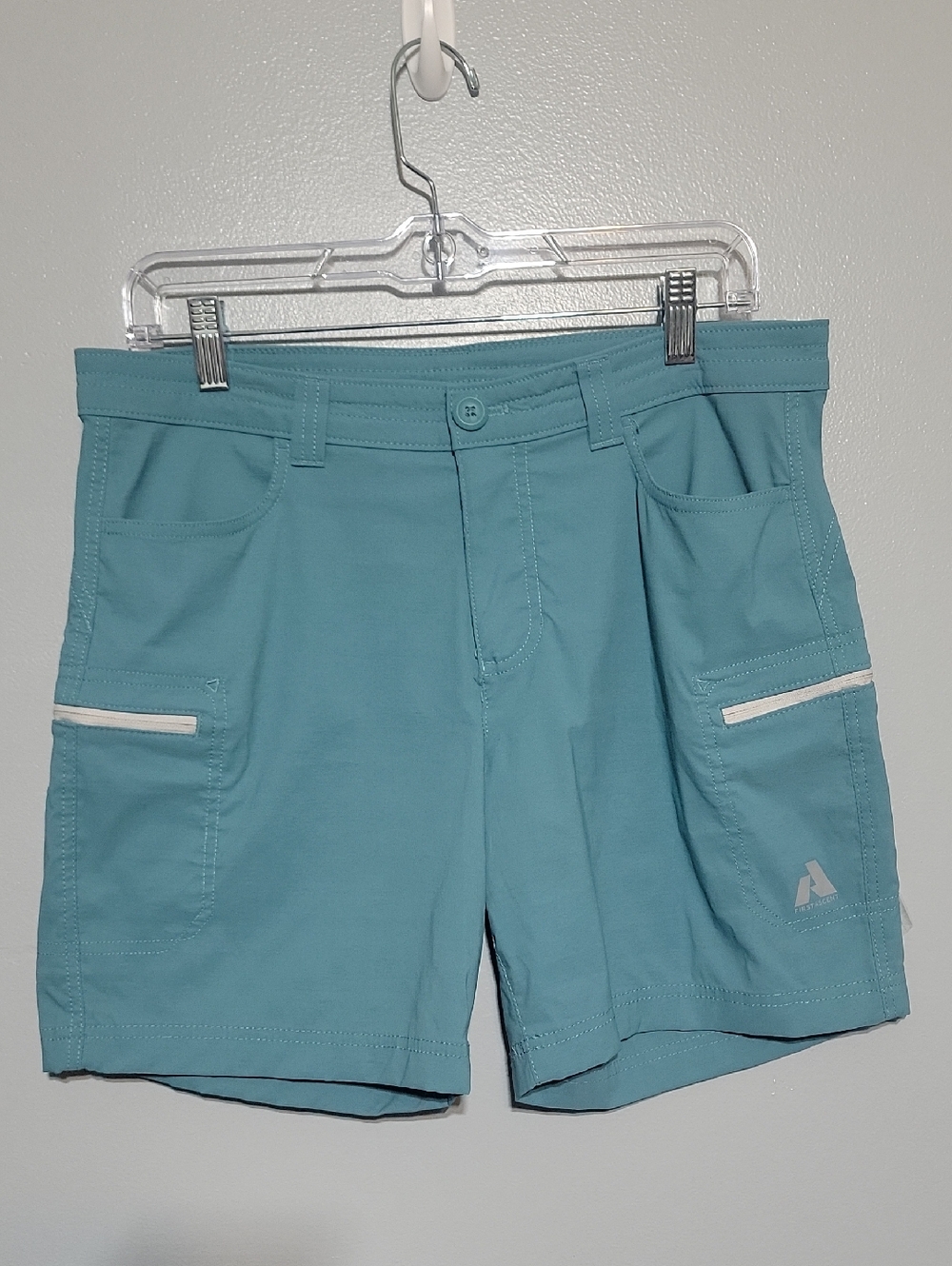 Eddie Bauer Women's Aqua First Ascent Hiking Utility Lightweight Shorts Sz 10